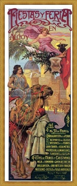 Fiestas de Moros y Cristianos en honor de San Jorge  